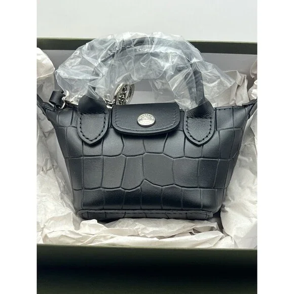 ショルダーバッグ・ポシェット Longchamp Paris Le Pliage Leather Shoulder Bag Le Pliage Xtra XS Crossbody bag Cognac - Leather | Longchamp TH